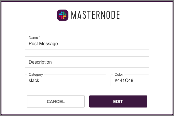 Create Masternode Form